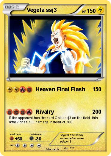 Pokemon Vegeta ssj3