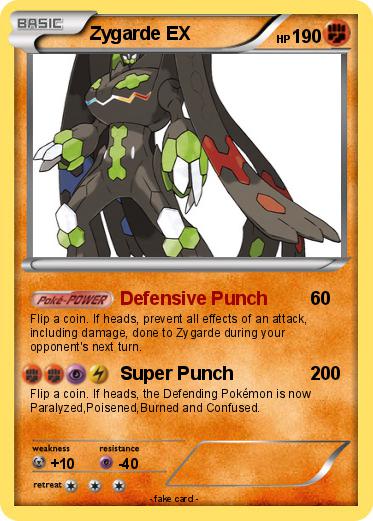 Pokemon Zygarde EX