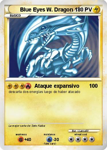 Pokemon Blue Eyes W. Dragon