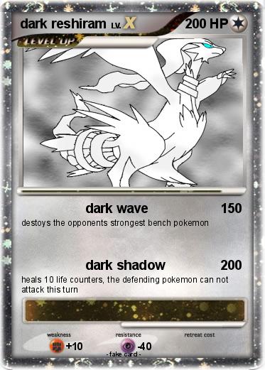 Pokemon dark reshiram