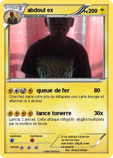 Pokemon abdoul ex