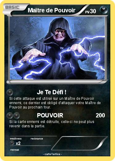 Pokemon Maître de Pouvoir
