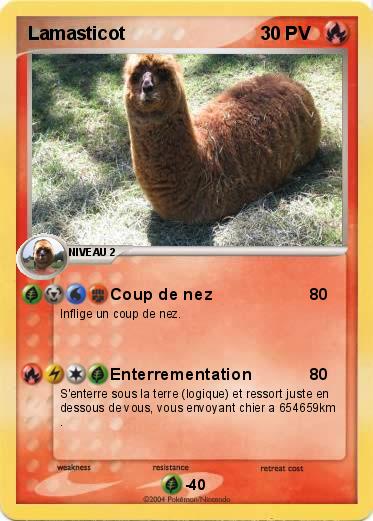 Pokemon Lamasticot