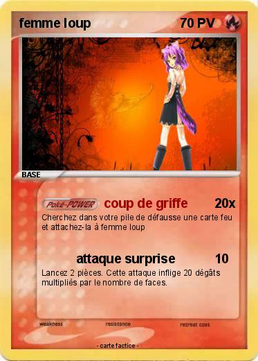 Pokemon femme loup