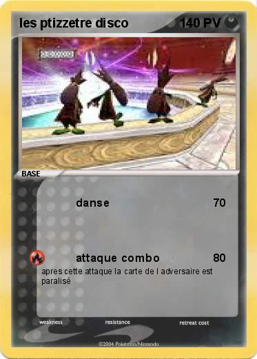 Pokemon les ptizzetre disco