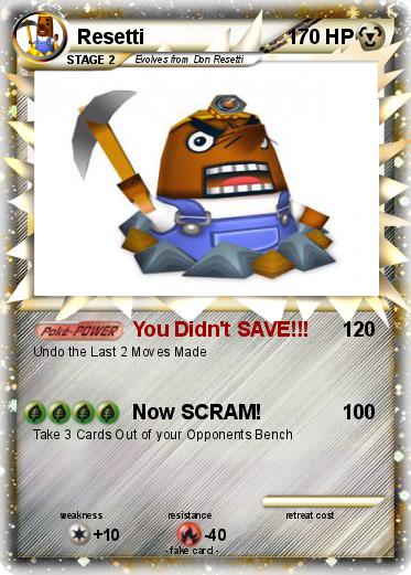 Pokemon Resetti