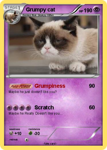 Pokemon Grumpy cat