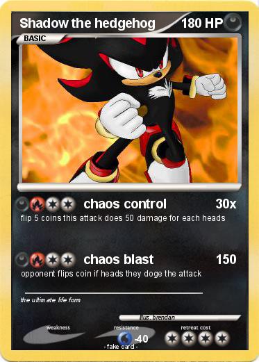 Pokemon Shadow the hedgehog