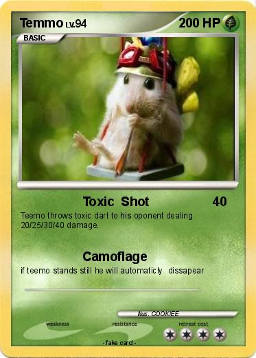 Pokemon Temmo