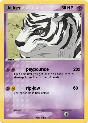 Pokemon Jatiger