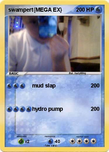 Pokemon swampert{MEGA EX}