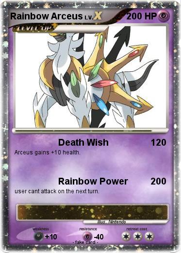 Pokemon Rainbow Arceus