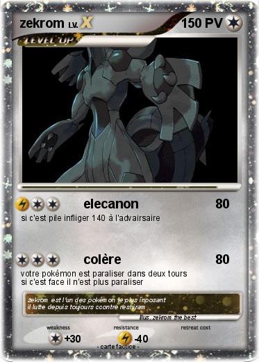 Pokemon zekrom
