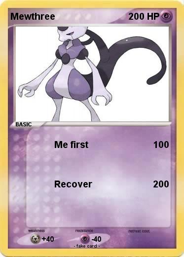 Pokemon Mewthree