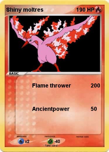 Pokemon Shiny moltres
