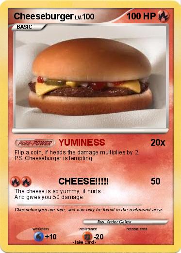 Pokemon Cheeseburger