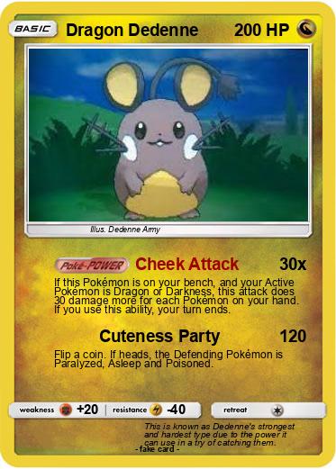 Pokemon Dragon Dedenne