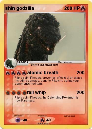 Pokemon shin godzilla