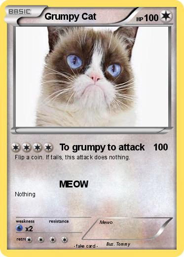 Pokemon Grumpy Cat