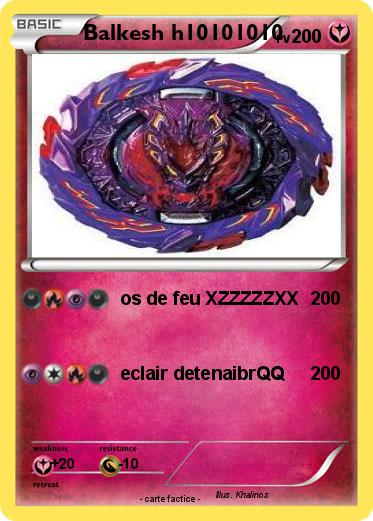 Pokemon Balkesh h10101010