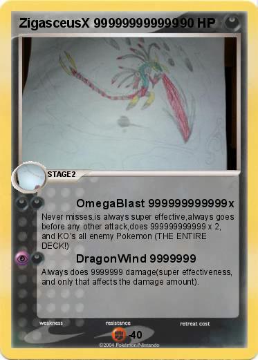 Pokemon ZigasceusX 999999999999