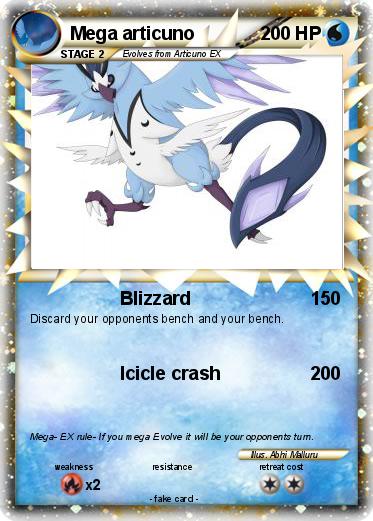Pokemon Mega articuno