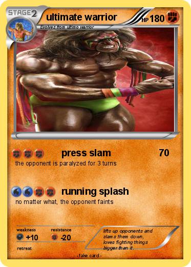 Pokemon ultimate warrior