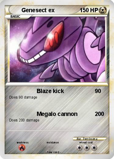 Pokemon Genesect ex