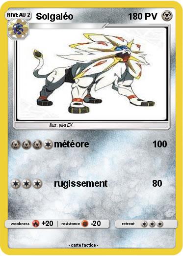 Pokemon Solgaléo