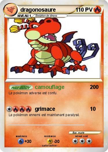 Pokemon dragonosaure