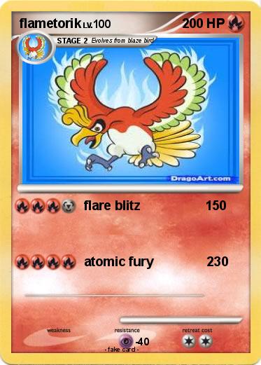 Pokemon flametorik