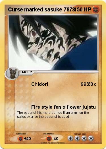 Pokemon Curse marked sasuke 7878