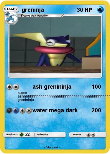 Pokemon greninja
