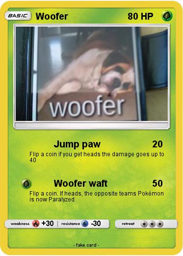 Pokemon Woofer