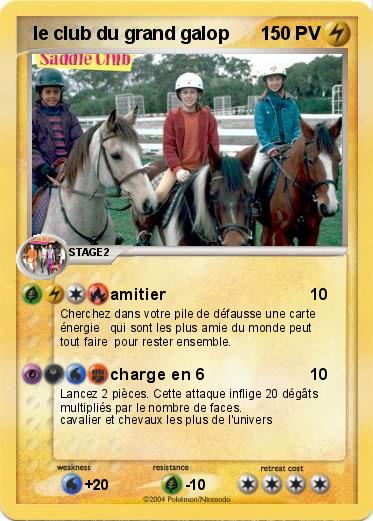 Pokemon  le club du grand galop