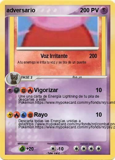 Pokemon adversario
