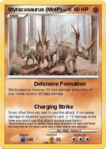 Pokemon Styracosaurus (MotP)
