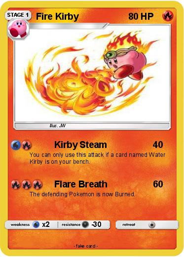 Pokemon Fire Kirby
