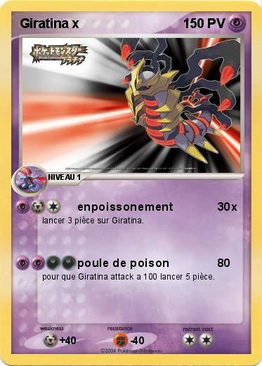 Pokemon Giratina x