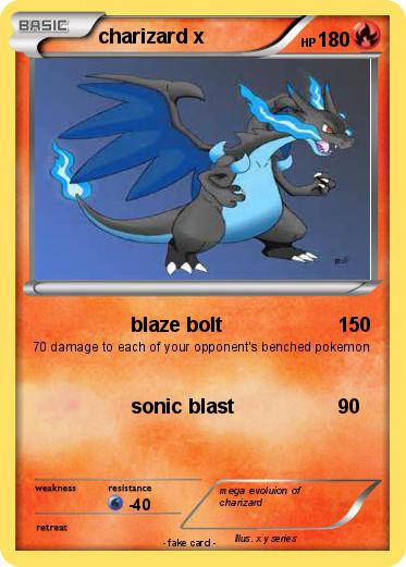 Pokemon charizard x