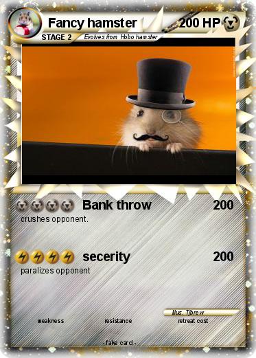 Pokemon Fancy hamster