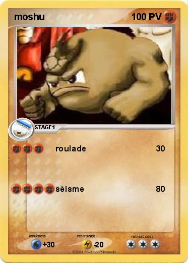 Pokemon moshu