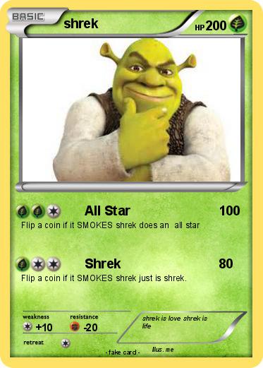 Pokemon shrek
