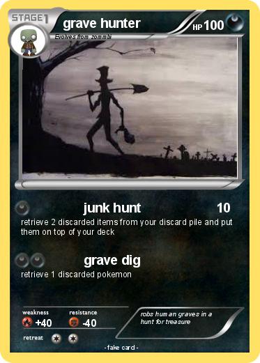 Pokemon grave hunter