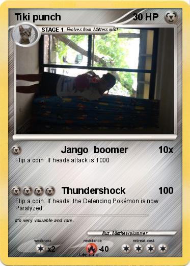 Pokemon Tiki punch