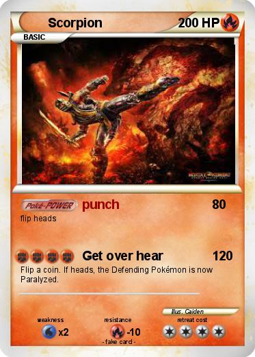 Pokemon Scorpion