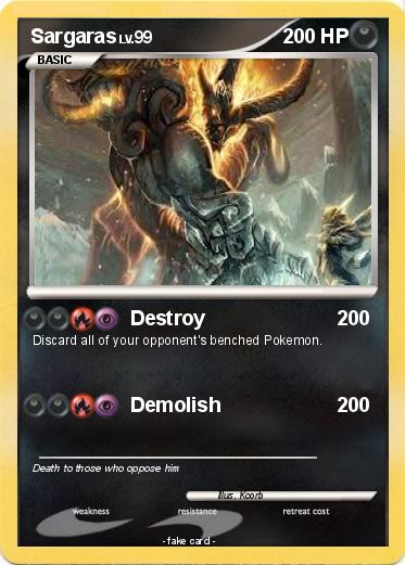 Pokemon Sargaras