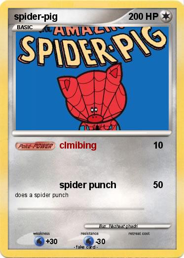 Pokemon spider-pig