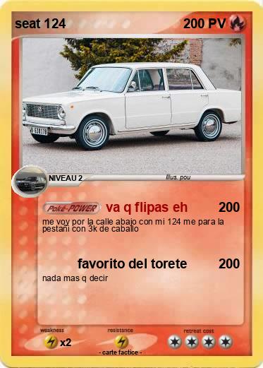 Pokemon seat 124