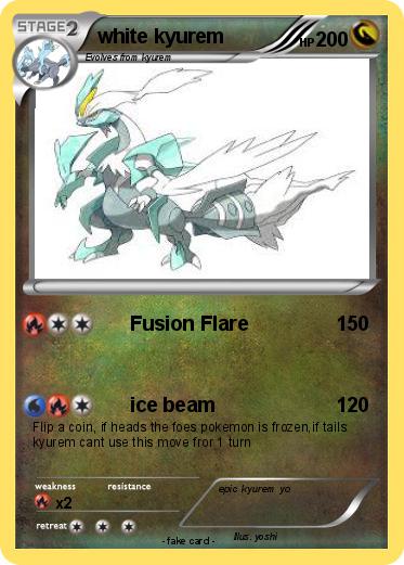 Pokemon white kyurem